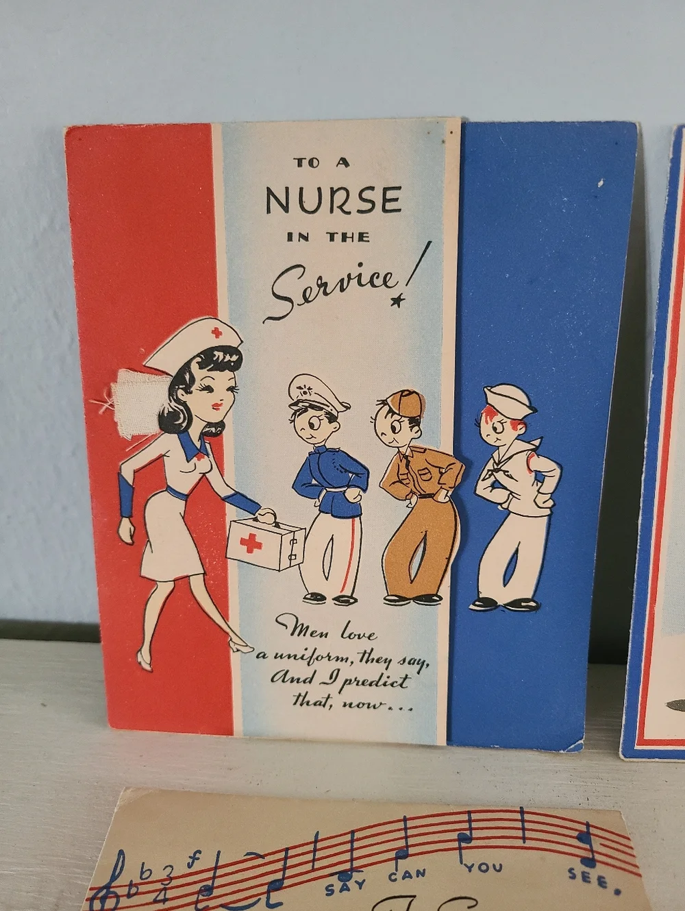 Vintage Military Greeting Cards Unused